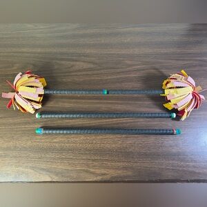 Vintage Infiniti Inc Juggling Stix Devil Sticks Flow Toy Circus Skill Set BxA